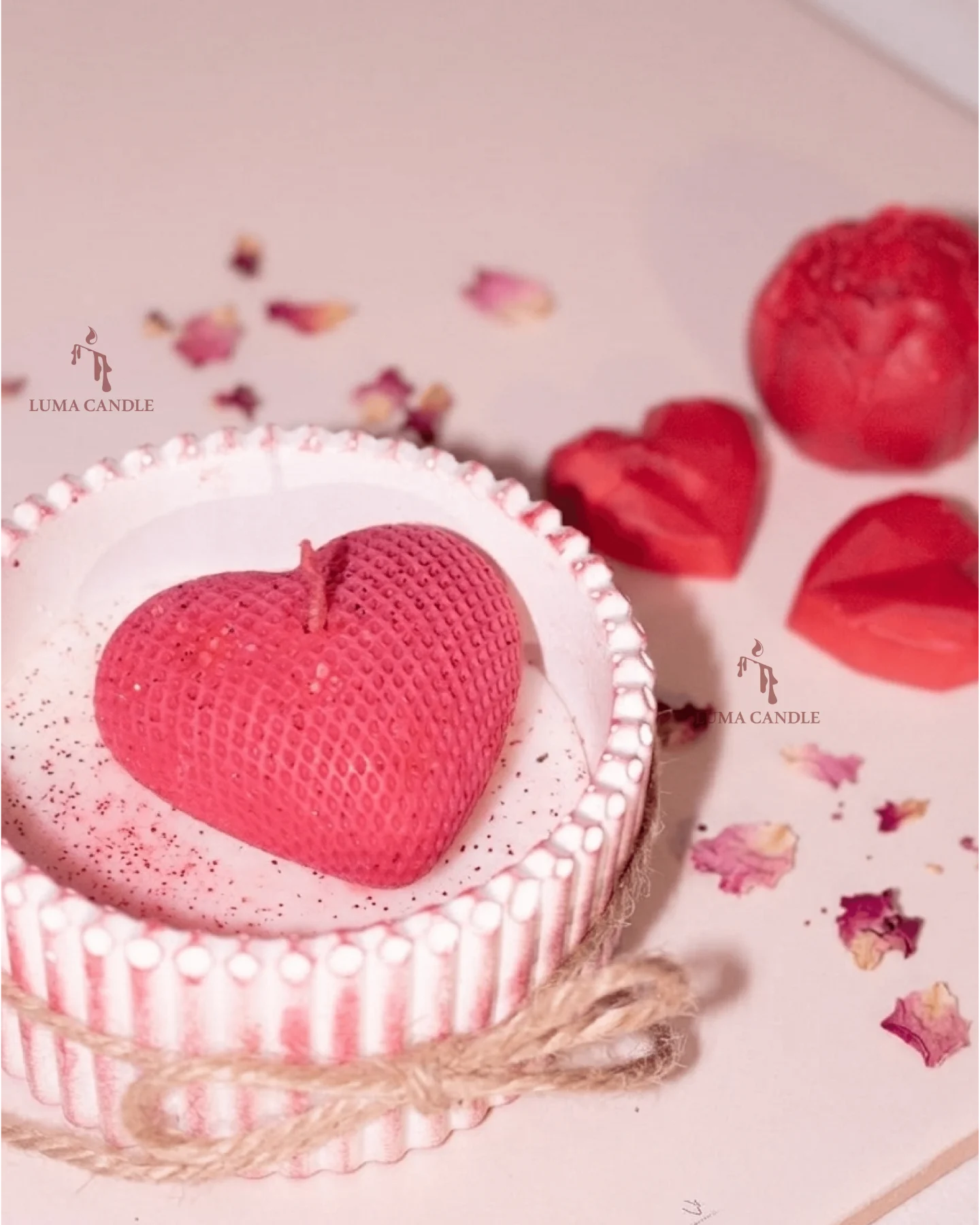 Cœur d’Amour – LUMA CANDLE