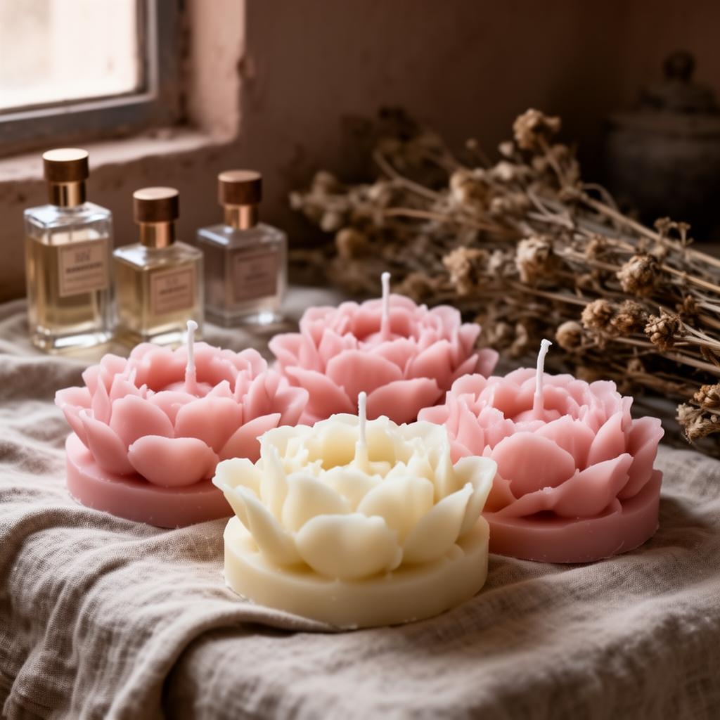Le démoulage — atelier Luma Candle Maroc